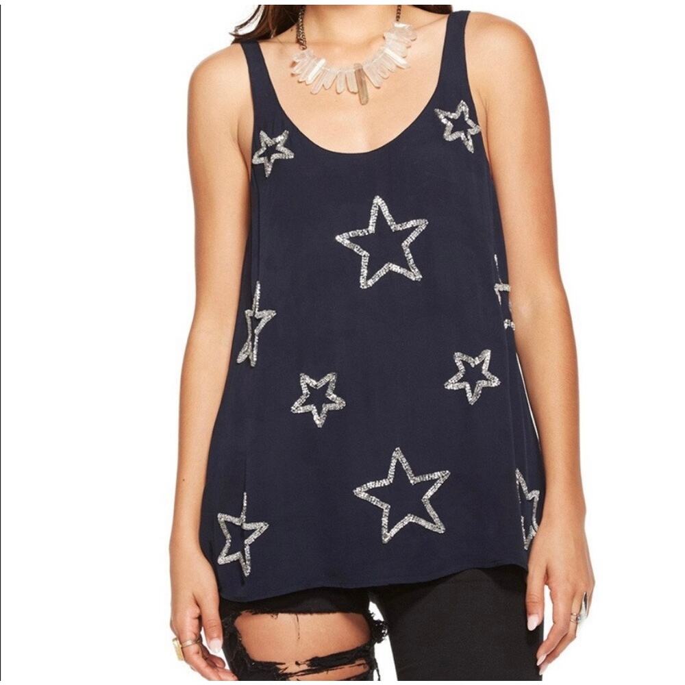 Chaser Beaded Star Top
